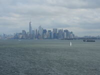 und nochmal Manhattan S&uuml;d mit Battery Park und One World Center
